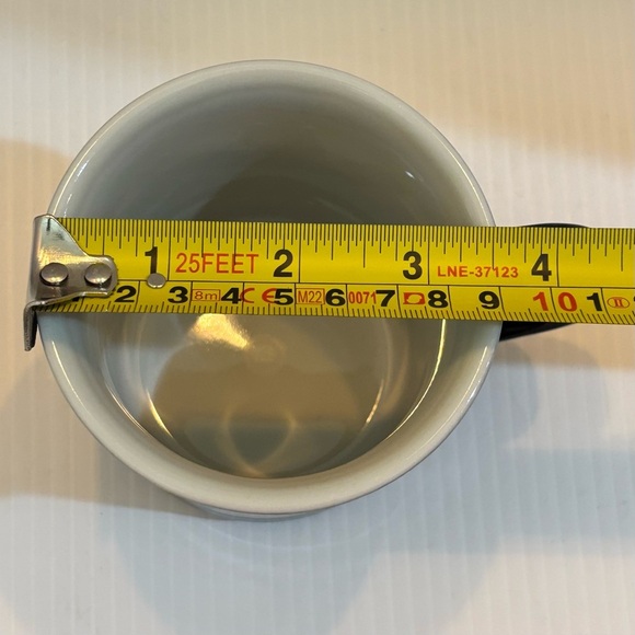 Vintage Fluffy Cat Trio Coffee Mug Otagiri Japan Navy Blue & Brown Striped Cats - Picture 10 of 10